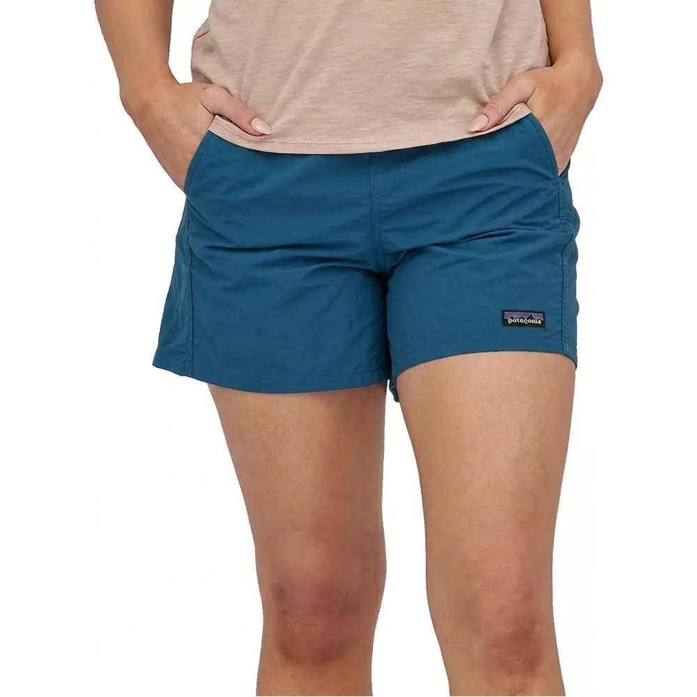 Patagonia Women's Baggies Shorts 5" Glass Blue XL Coastal Outdoors Hiking Sporty